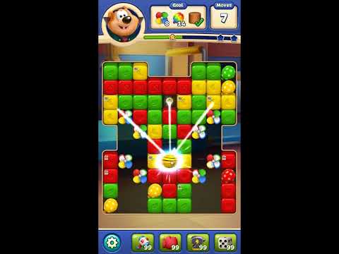 Toon Blast Level 8480 - NO BOOSTERS 🐻🐺🐱 | SKILLGAMING ✔️