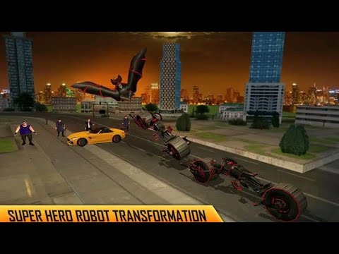 Optimus prime multiple transformation jet Robot Car Games 2021 Android Gameplay