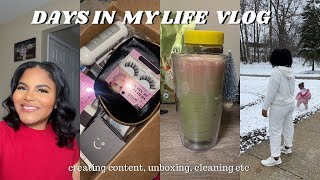 HAPPY NEW YEAR | days in my life, unboxing a giveaway prize, cleaning & reset, content creator chats