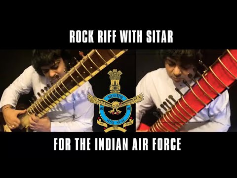 ROCK RIFF | Sitar and Zitar | #inspirational Theme | Niladri Kumar #indianairforce
