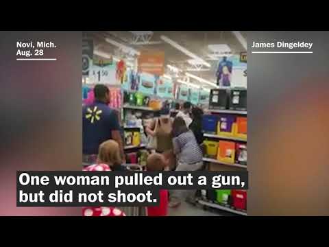 Woman pulls gun in fight over school supplies