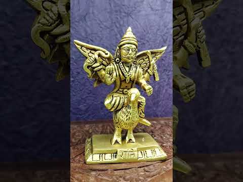Shani Dev Statue in Brass video