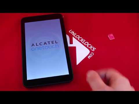 How To Unlock Alcatel OneTouch POP 8 Tablet (P320, P320X, P320A and P321) by Unlock Code.