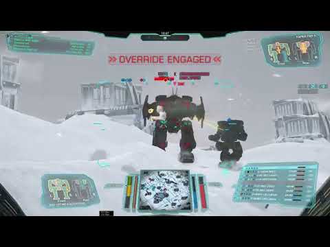 Mechwarrior Online - MCII-DS Gauss laser vomit CQB - 4 kills 880 dmg - QP Frozen City