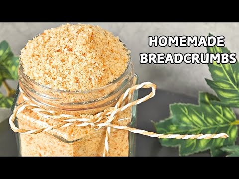 Super EASY Homemade BREADCRUMBS Recipe