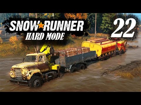 SnowRunner - Hard Mode - Winter Stores - Episode 22