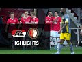 Highlights AZ - Feyenoord | Eredivsie
