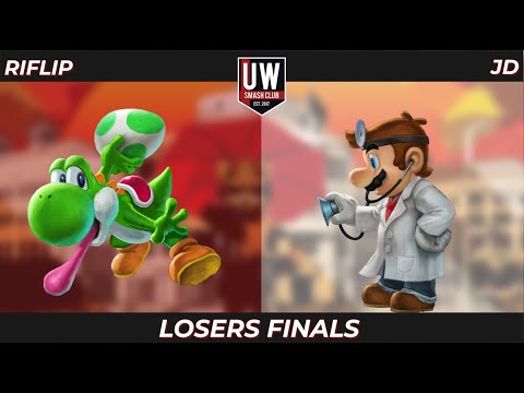 Riflip (Yoshi) vs JD (Doctor Mario) - Between 2 Lakes 37 Losers Finals