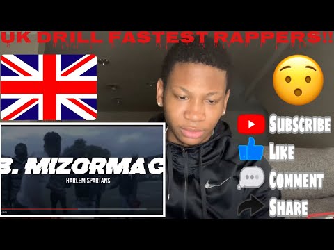 AMERICAN REACTION TO FASTEST UK DRILL RAPPERS