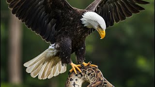 Top 10 Eagles That Hunt and Kill Python Snakes