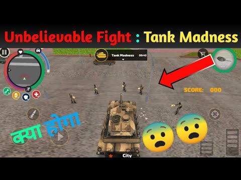 MY NEW LUXURY HOUSE || HOW TO COMPLETE TANK MADNESS "TASK" || ROPE HERO VICE TOWN || 🦸‍♂️🦸‍♂️||