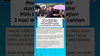 Reza Arap Mangkir dari Panggilan Polisi, Pilih Datangi Pengajian 3 Hari Wafatnya Lula Lahfah
