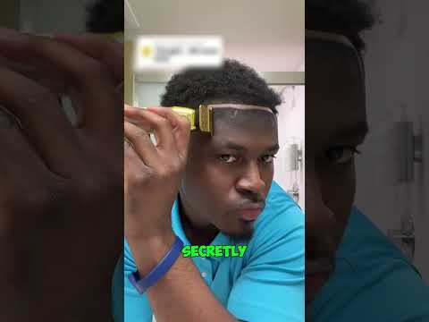 Cutting His Own Hair – Like a Pro! ✂️