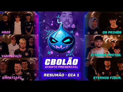 CBOLÃO 5ª Edição: EVENTO PRESENCIAL! | RESUMO - DIA 1
