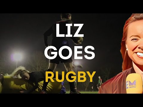 Liz goes Rugby