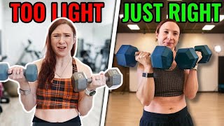 What Weight Dumbbells Should You Use? (Beginner Guide for Women 30+)
