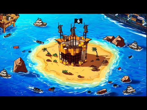 We CLAIMED an ISLAND on the HIGHEST POP SERVER in Rust