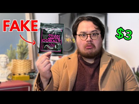 FAKE Guitar Strings Vs REAL Strings