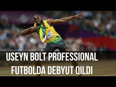 32 yoshli Useyn Bolt professional futbolda debyut qildi.