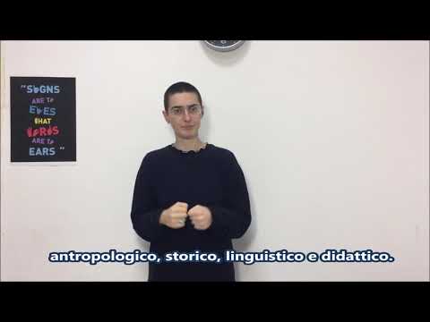 Ciclo di Seminari "Introduzione alle Lingue dei Segni e le Culture Sorde" - VII edizione