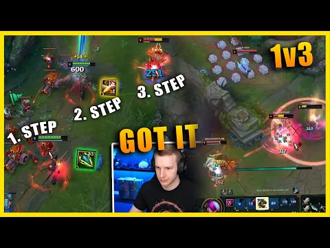 Jankos is still insane on Nidalee, KatEvolved 1v3 - LOL Moments #106 [Drapnak]