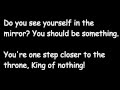 Saint Asonia - King Of Nothing (Lyrics) 