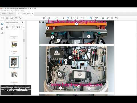 STILLSTED FORKLIFT iGo neo Components used for ASSISTANCE mode OPX20 OPX25 OPX-L 12 OWorkshop Manual