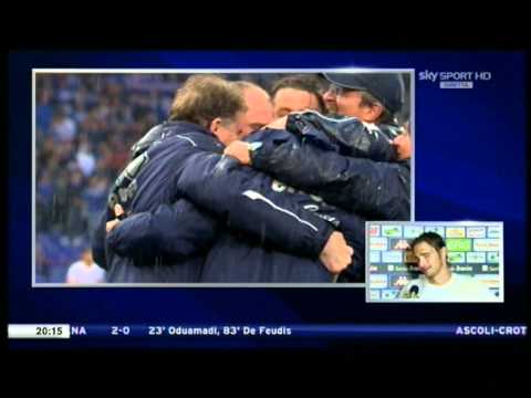 Sampdoria 1-3 Pescara - Festeggiamenti a fine partita PARTE 3 20-5-2012