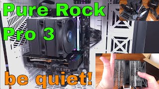 be quiet Pure Rock Pro 3 Heatsink Review