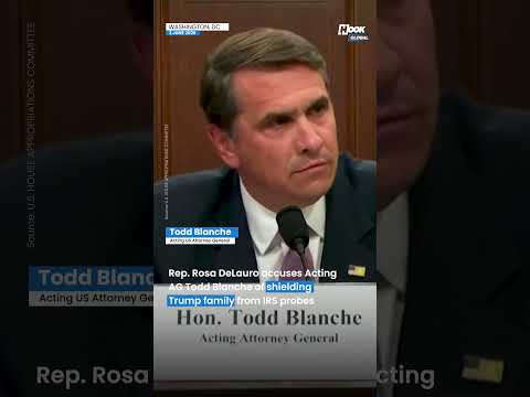 &ldquo;Is Trump Above the Law?&rdquo; Democrat Grills Acting AG Todd Blanche
