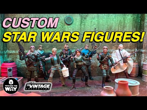 Custom Star Wars Figuresㅣ Bounty Hunters & SmugglersㅣThe Vintage Collection