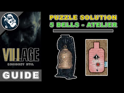 Atelier 5 Bells Puzzle in Resident Evil 8 Village | Castle Dimitrescu