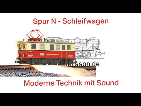 Perfekte Gleisreinigung in Spur N: Echttest mit Schleifen und Sound, Anleitung auch für Anfänger.