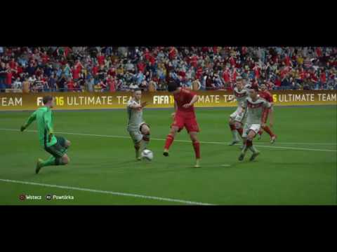 FIFA16 - Diego Costa pięknie obraca się z piłką w polu karnym i strzela z bliska