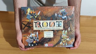 Unboxing dell'espansione di Root - Il Bosco Meccanico