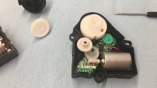 2004 GMC Blend Door Actuator Replacement, Calibration & Comparison