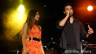 "A tu vera / No deben marchitar" - CARLOS RIVERA & India Martínez ~ Sala Custom, Sevilla 14.05.2014