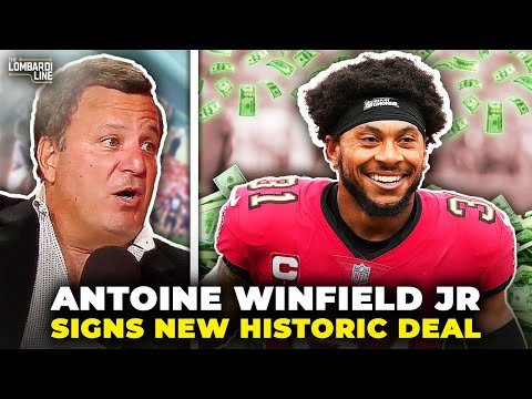 Michael Lombardi Reacts to Antoine Winfield Jr's New HISTORIC Deal | The Lombardi Line - 5/13/24