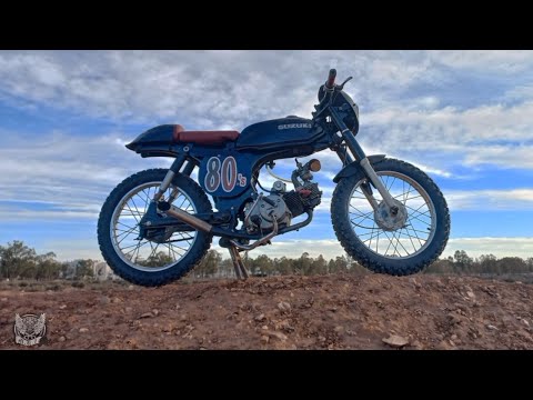 Suzuki k50 build cafe race (time lapse)