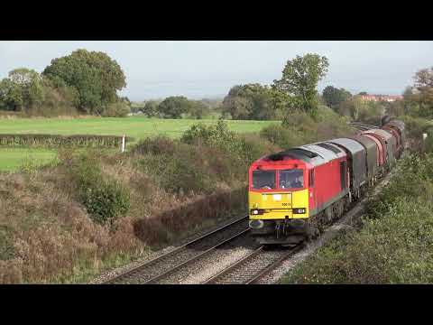 DB CLASS 60. 60010 WITH TONES WORKING 6V05 ROUND OAK - MARGAM | WORCESTER