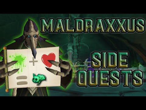 Side Quests in Maldraxxus - Demons in the Shadowlands?! [Lore]