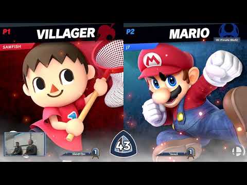 Helluva Weekly 43 - SAMFISH (Villager) Vs. Jesus (Mario) - Winners Finals