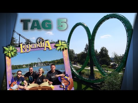 Legendia - Der älteste Freizeitpark in Polen | Little European Tour | Tag 6 #73