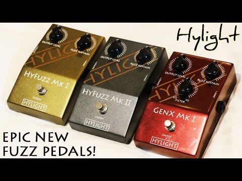 HYLIGHT HyFuzz MKI Custom Shop Classic Fuzz Tone Pedal NOS OC81 Germanium Transistors Made In London UK image 12