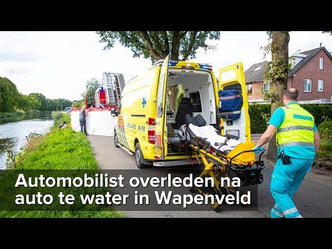 Dodelijk ongeval auto te water Kanaaldijk Wapenveld - ©StefanVerkerk.nl