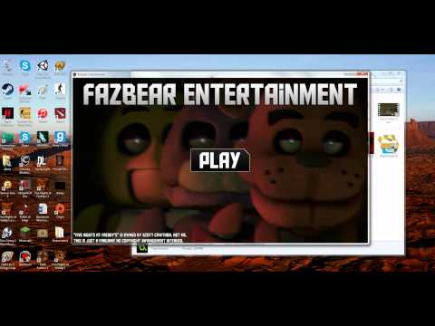 Как поиграть в Five Nigts At Freddys (По сети)