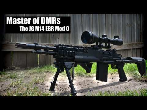 The M14 EBR from JG is a Goat |Airsoft M14 Review|