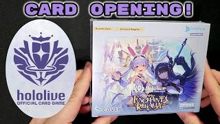 Hololive OCG Enchant Regalia English Box Opening! Found Some CHEER!