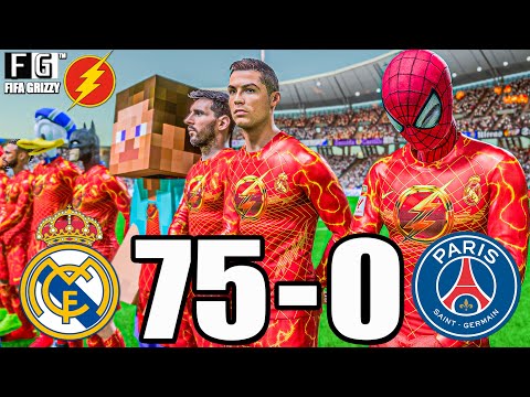 RONALDO, MESSI, Homem-Aranha, NEYMAR🌍 E se Ronaldo, Messi, Homem-Aranha, Neymar e todos os craque...