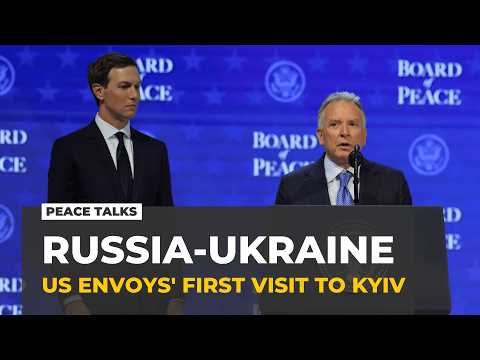 Kushner and Witkoff head to Kyiv for the first time in a push for peace